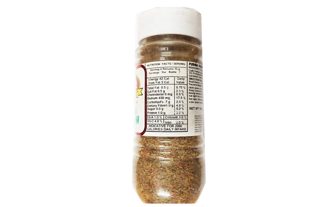 Roopak Pudina Parantha Masala    Bottle  100 grams